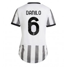 Juventus Danilo #6 Hjemmedrakt Kvinner 2022-23 Kortermet